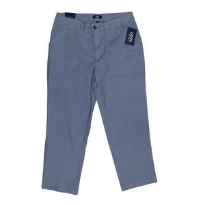 Chaps Straight Leg Stretch Ankle Utility Pants 33" Waist